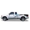 Sticker Design For Ford Ranger Super Cab 1998-2012 Black