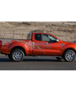 Sticker Design For Ford Ranger Super Cab 2011 - Present Gray