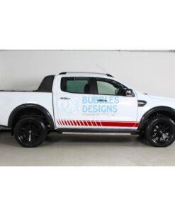 Sticker For Ford Ranger Double Cab 2011 - Present Red