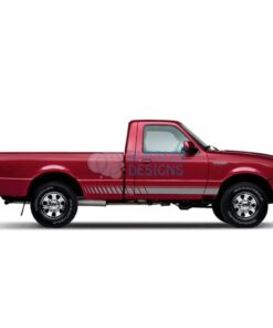 Sticker For Ford Ranger Regular Cab 1998 - 2012 Gray