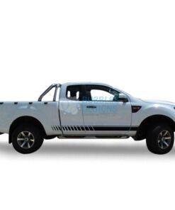 Sticker For Ford Ranger Super Cab 2011 - Present Black