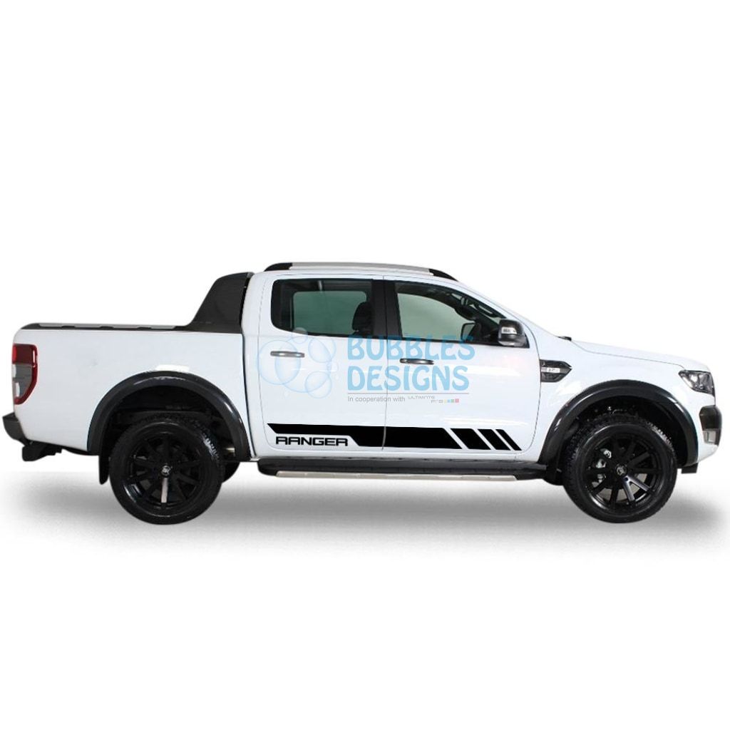 Sticker vinyl decal design for Ford Ranger Double Cab 2011 - Present