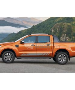 Sticker Vinyl Design For Ford Ranger Double Cab 2011 - Present Gray