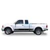 Sticker Vinyl Design For Ford Ranger Super Cab 1998-2012 Black