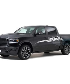 Strike Side Decals Graphics Vinyl For Dodge Ram Crew Cab 1500 White / 2019-Present Side Door Sticker