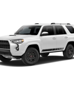 Side door Decal Sticker Vinyl Side Stripe Kit Compatible with Toyota 4Runner 2009-Present