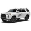 Decal Sticker Vinyl Side Scratch Stripe Kit Compatible with Toyota 4Runner 2009-Present