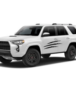 Decal Sticker Vinyl Side Scratch Stripe Kit Compatible with Toyota 4Runner 2009-Present 