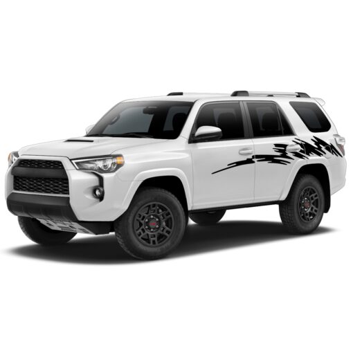 Bed Decal Sticker Vinyl Side Stripe Kit Compatible with Toyota 4Runner 2009-Present