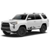 Mountain Door Side Decal Sticker Vinyl Side Stripe Kit Compatible with Toyota 4Runner 2009-Present