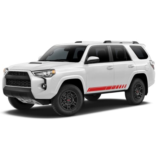 Side door Decal Sticker Vinyl Side Stripe Kit Compatible with Toyota 4Runner 2009-Present