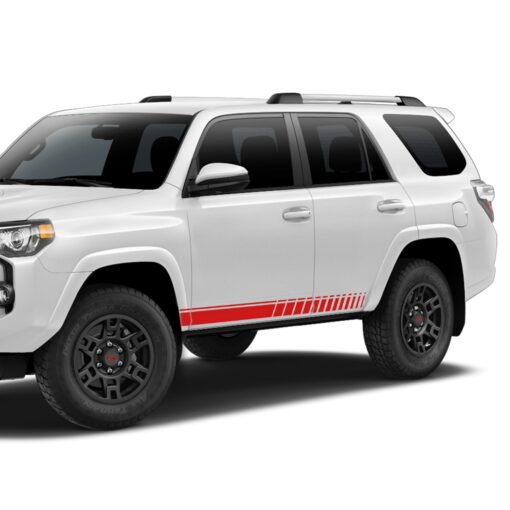 Decal Sticker Vinyl Side Stripe Kit Compatible with Toyota 4Runner 2009-Present