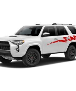 Bed Decal Sticker Vinyl Side Stripe Kit Compatible with Toyota 4Runner 2009-Present