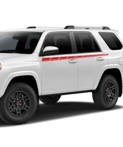 Line Decal Sticker Vinyl Side Stripe Kit Compatible with Toyota 4Runner 2009-Present