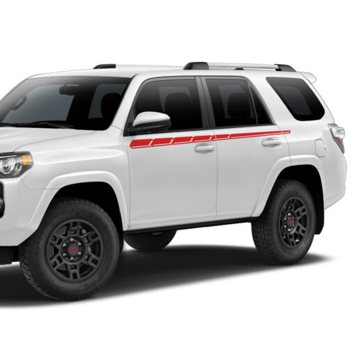 Line Decal Sticker Vinyl Side Stripe Kit Compatible with Toyota 4Runner 2009-Present