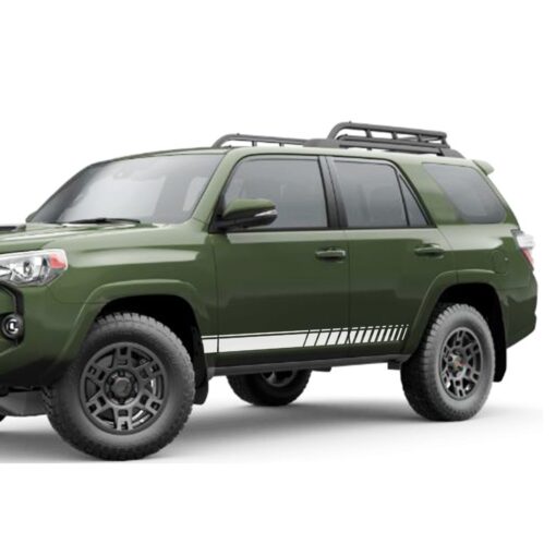 Decal Sticker Vinyl Side Stripe Kit Compatible with Toyota 4Runner 2009-Present