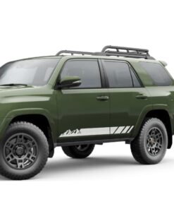 Decal Sticker Vinyl Side Mountain Stripe Kit Compatible with Toyota 4Runner 2009-Present