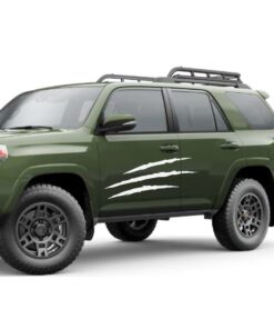 Decal Sticker Vinyl Side Scratch Stripe Kit Compatible with Toyota 4Runner 2009-Present 