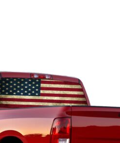 USA Perforated for Dodge Ram decal 2015 - Present