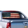 USA Perforated for Chevrolet Avalanche decal 2015 - Present