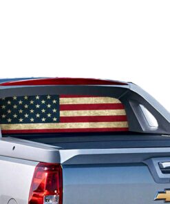 USA Perforated for Chevrolet Avalanche decal 2015 - Present