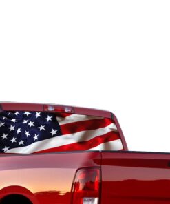 USA Perforated for Dodge Ram decal 2015 - Present